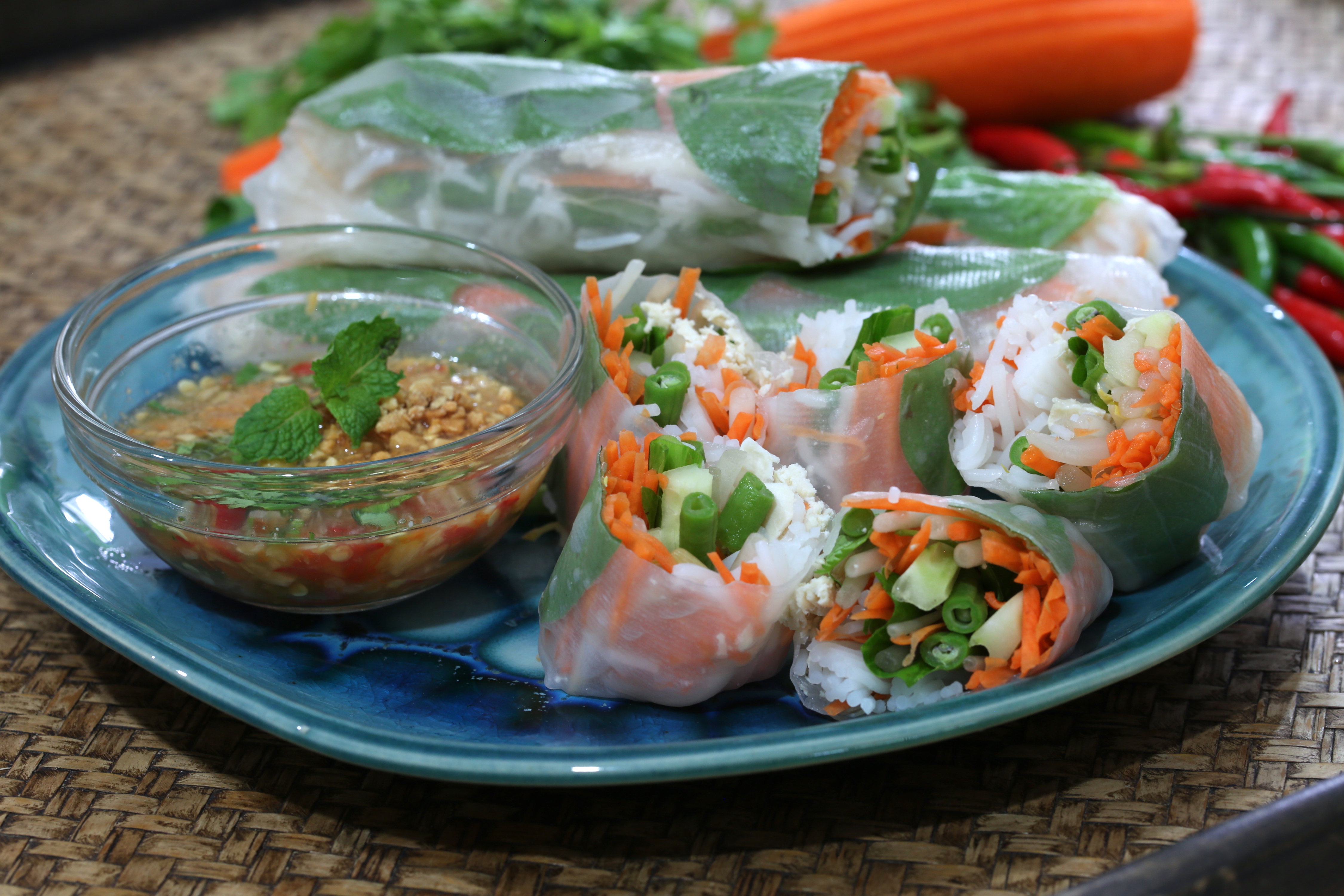 Fresh spring rolls